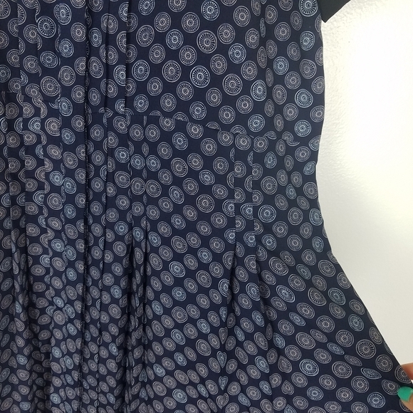 JASON Wu For Target Novelty Print Hidden Button Front Pleated Shirt Dress - Picture 6 of 11